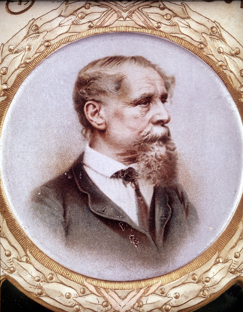 Portrét Charlese Dickense (1812-1872). od Unknown artist