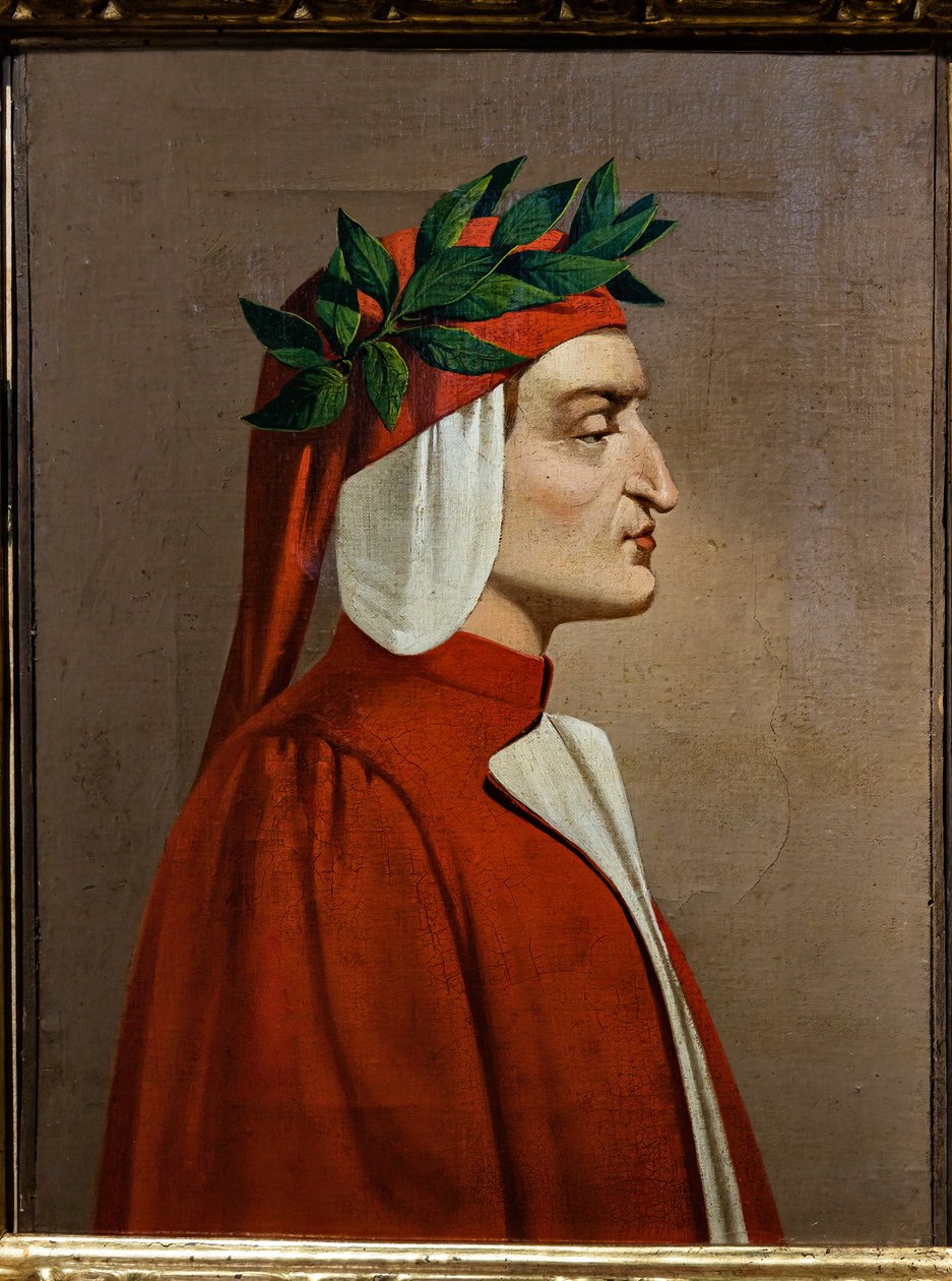 Dantův portrét od Unknown artist