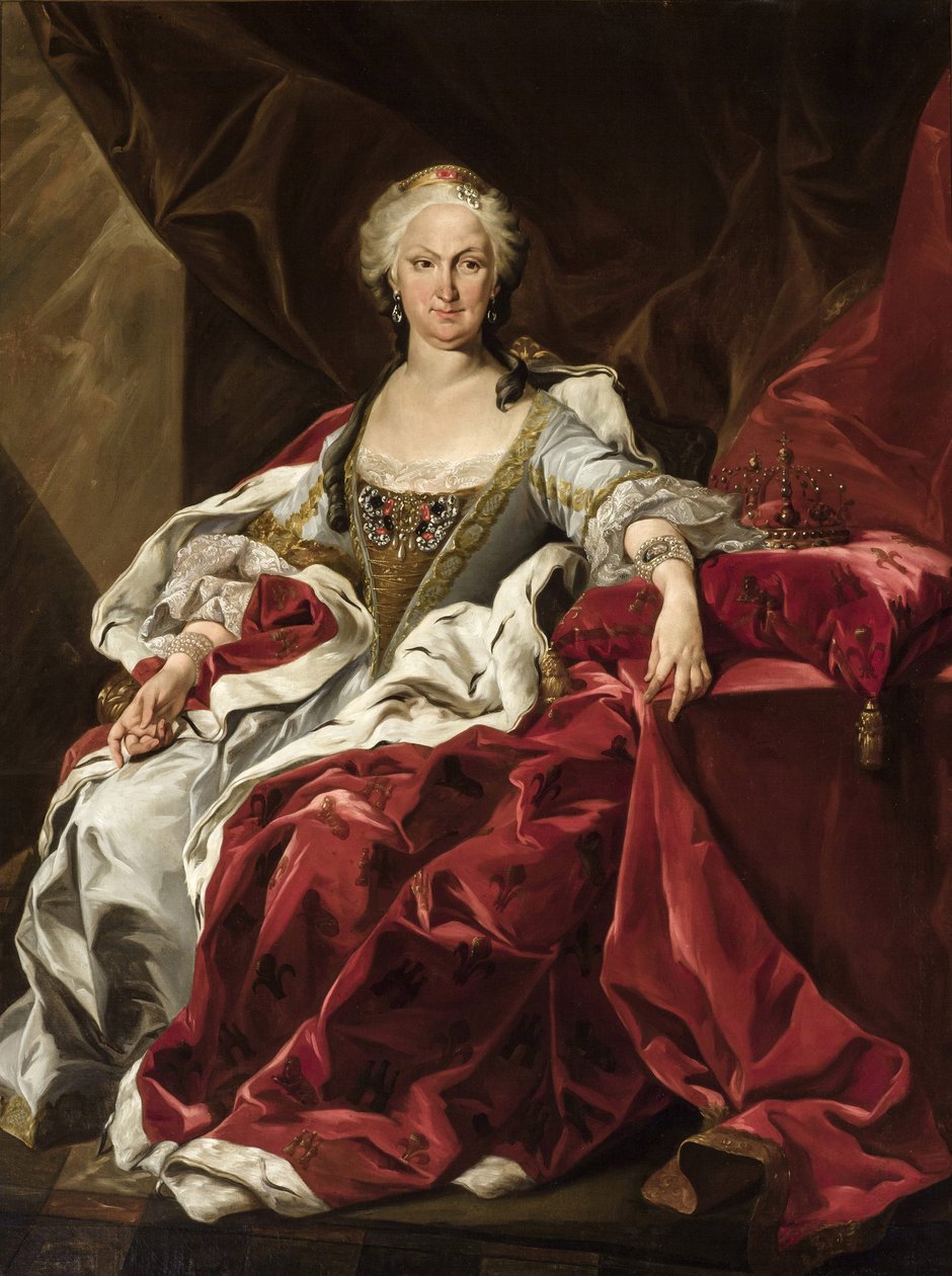 Portrét Elisabeth Farnese (1692-1766) od Unknown artist