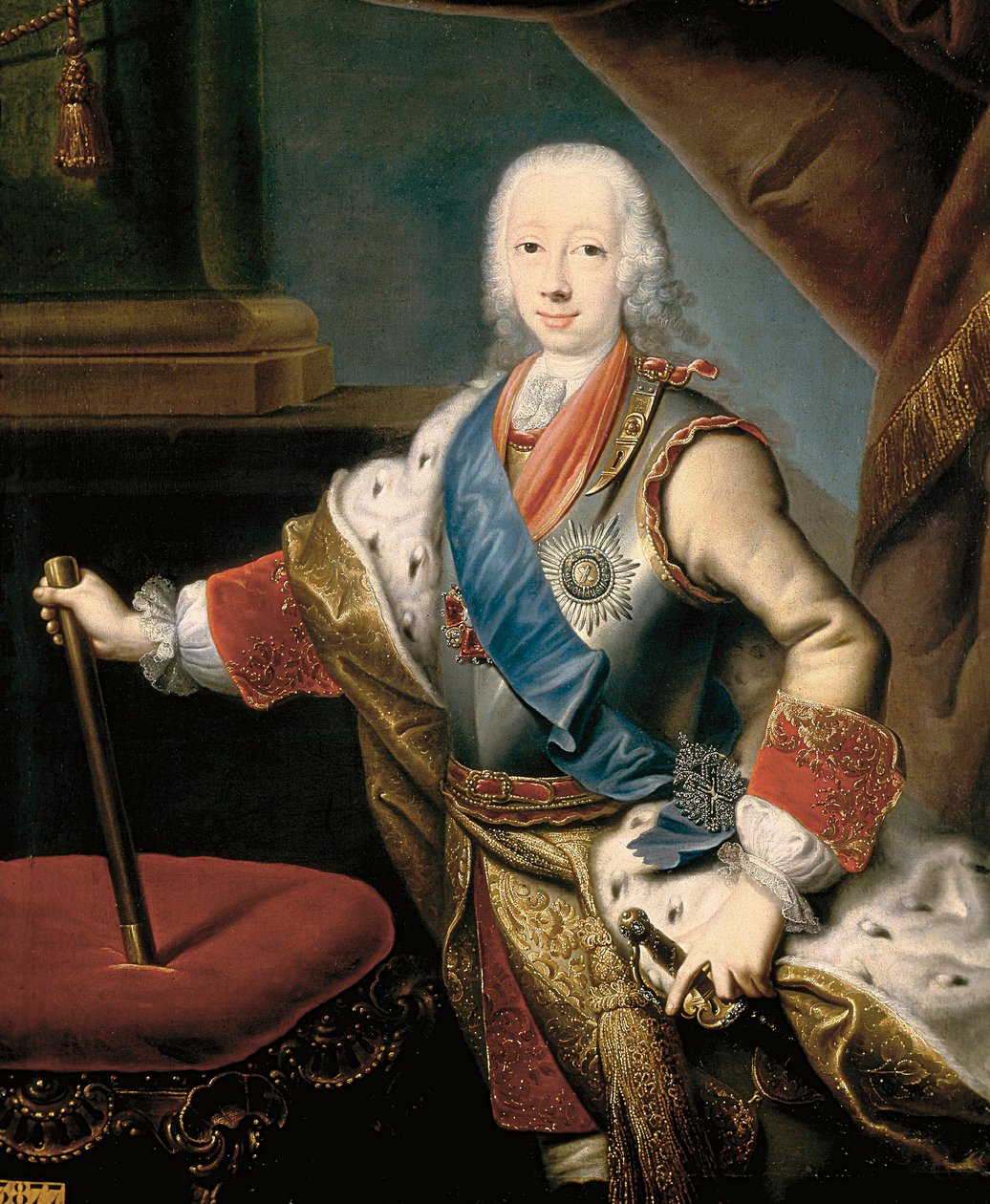 Portrét Petra III z Ruska od Unknown artist