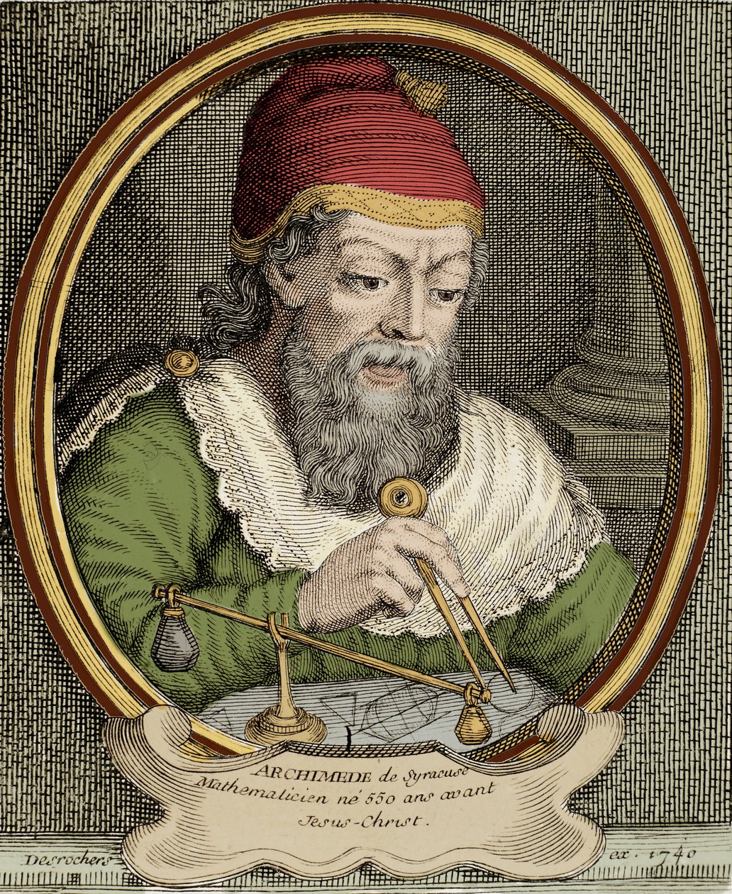 Zastoupení Archimeda ze Syrakus od Unknown artist