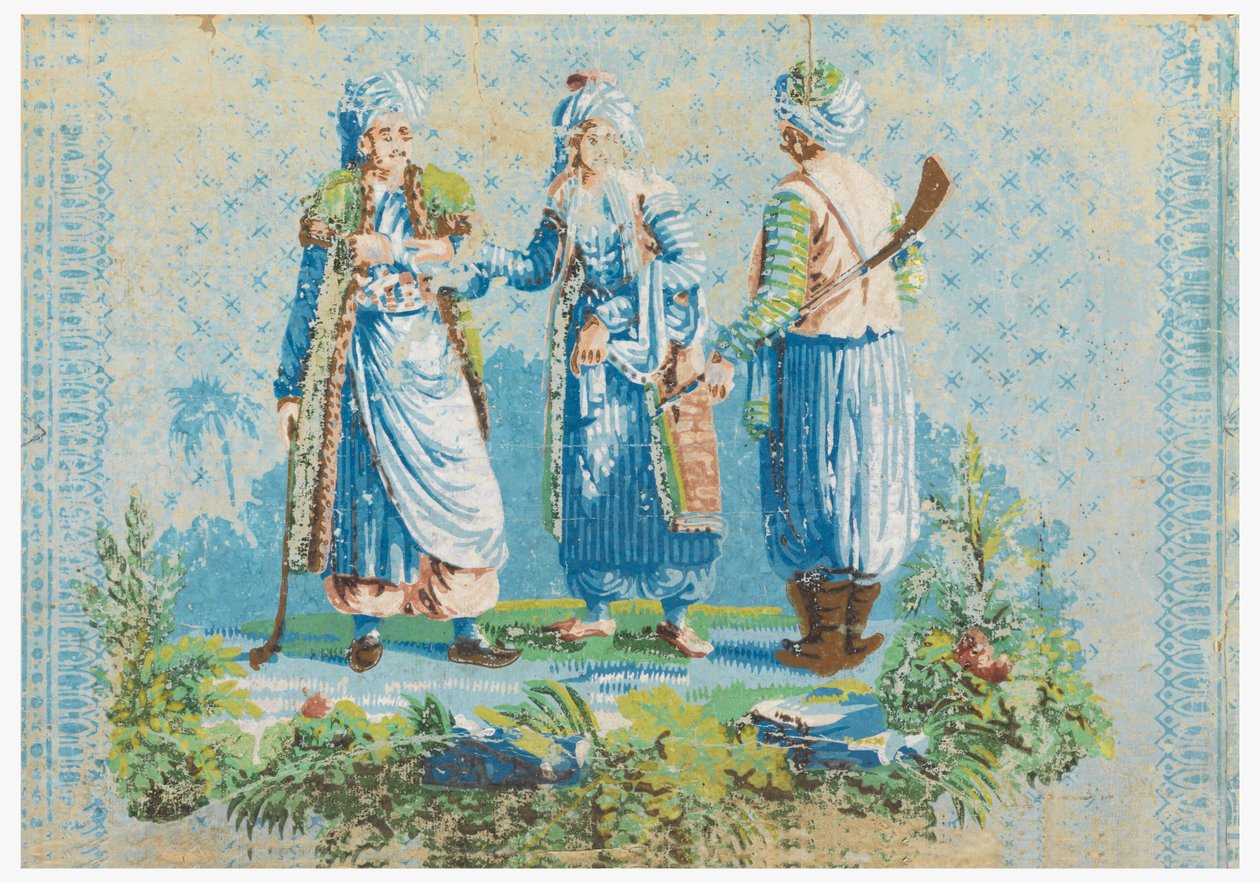 Boční stěna - fragment od Unknown artist