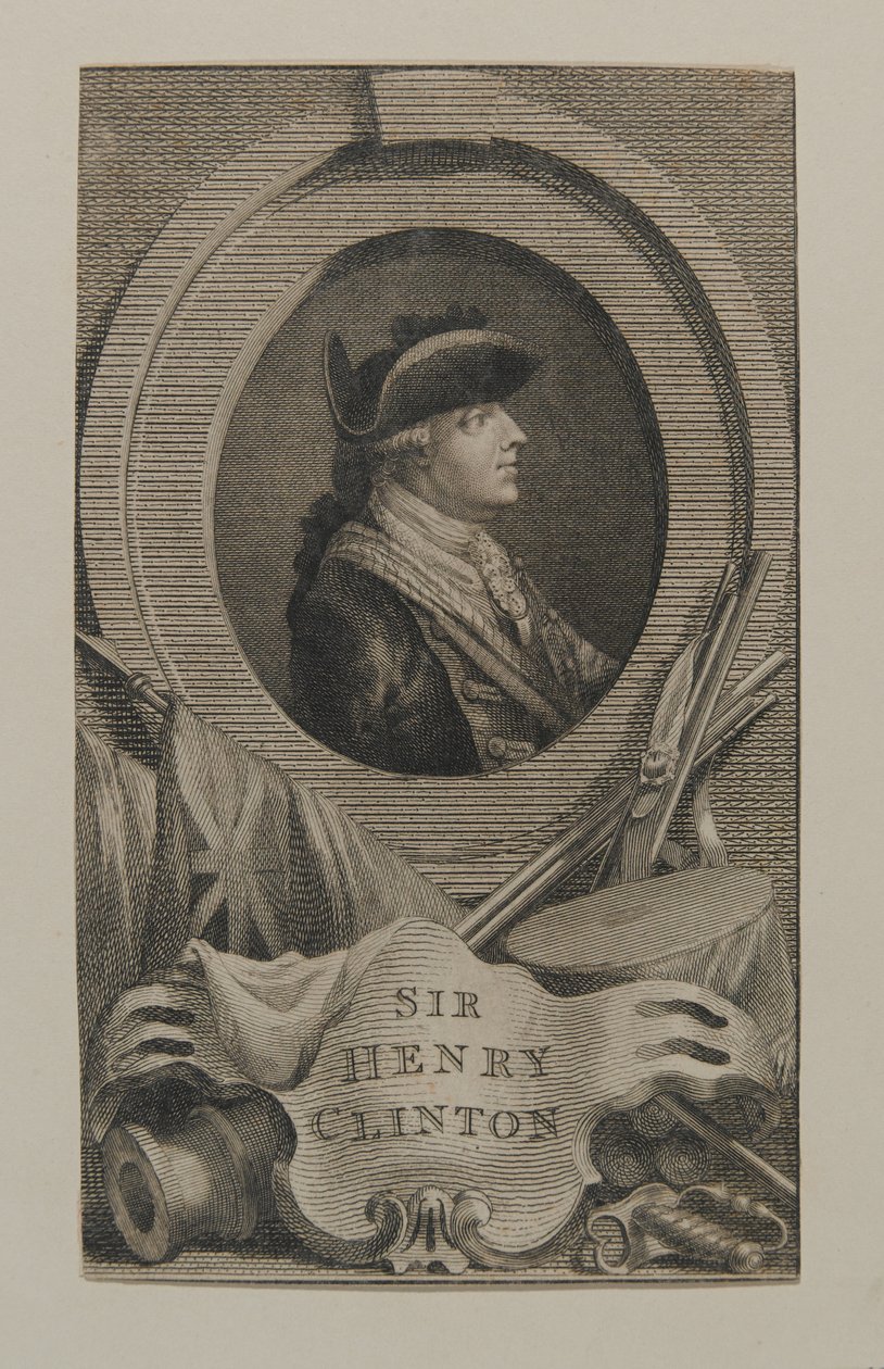 Sir Henry Clinton od Unknown artist