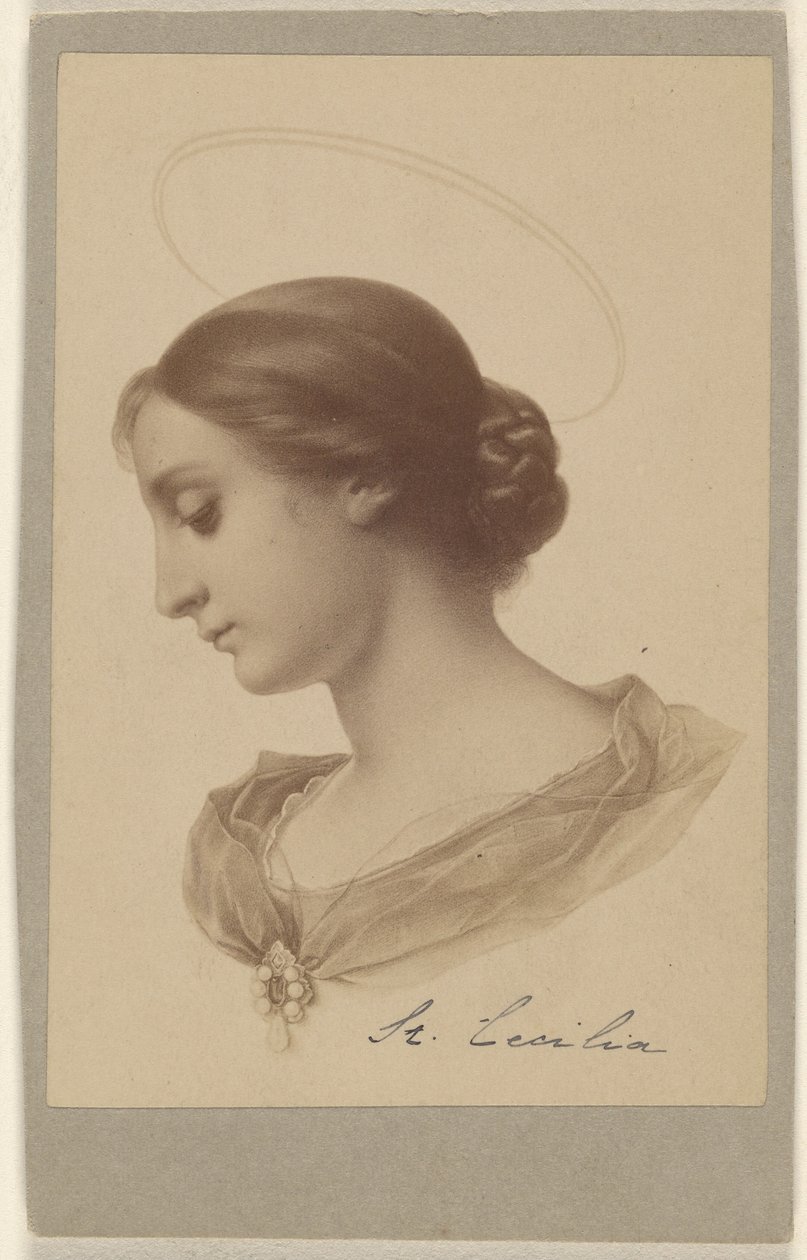 Svatá Cecílie od Unknown artist