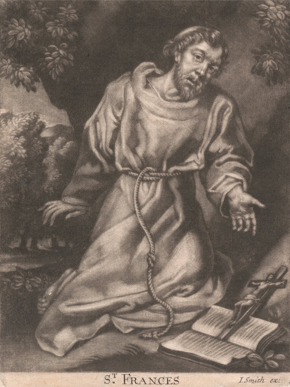 Svatý František od Unknown artist