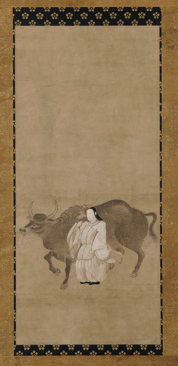 Tenjin (Sugawara no Michizane) S plánem x od Unknown artist