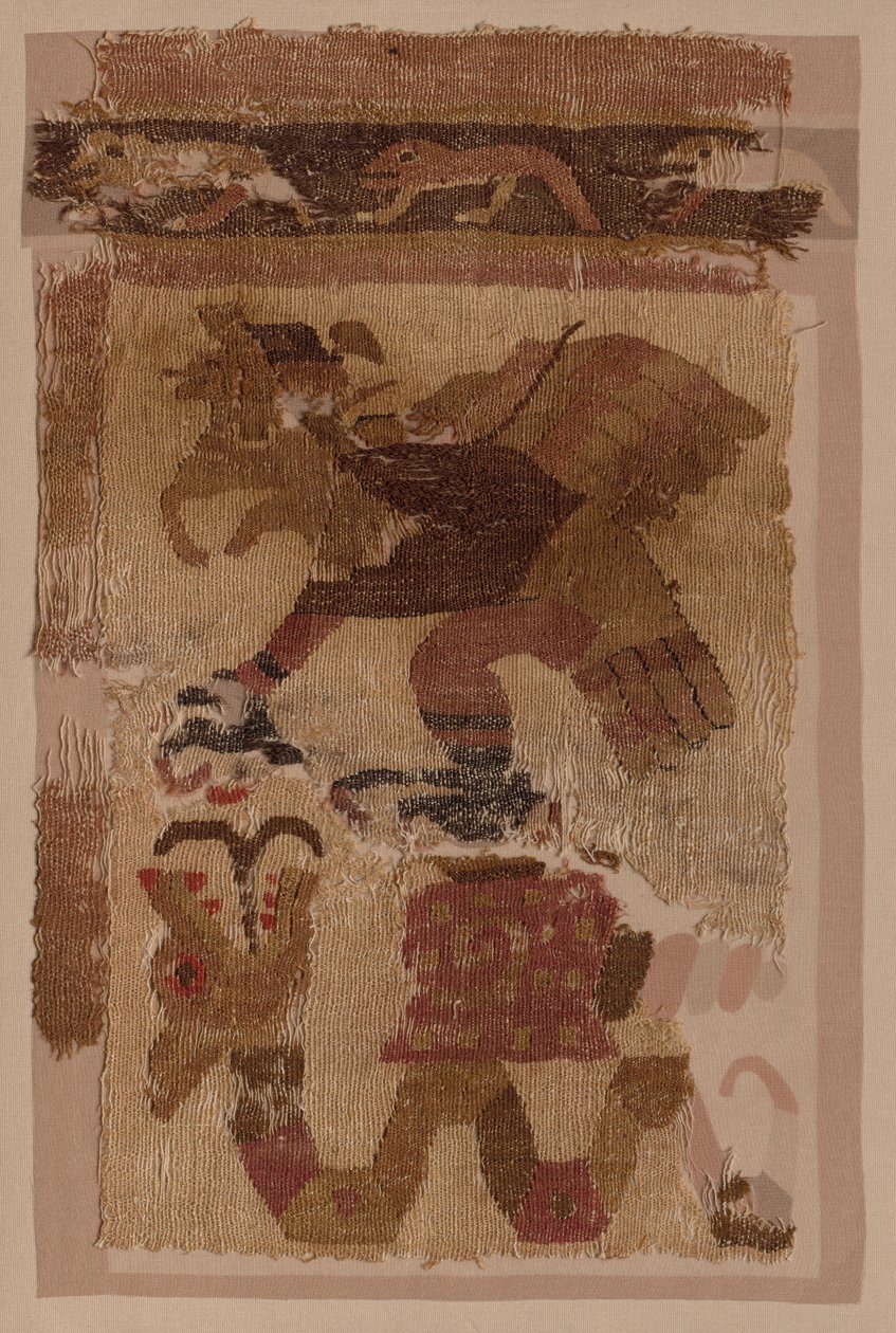 Textilní Fragment od Unknown artist