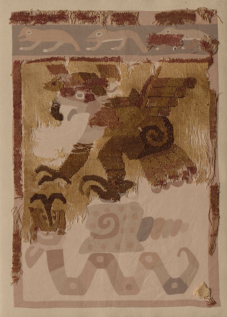Textilní Fragment od Unknown artist