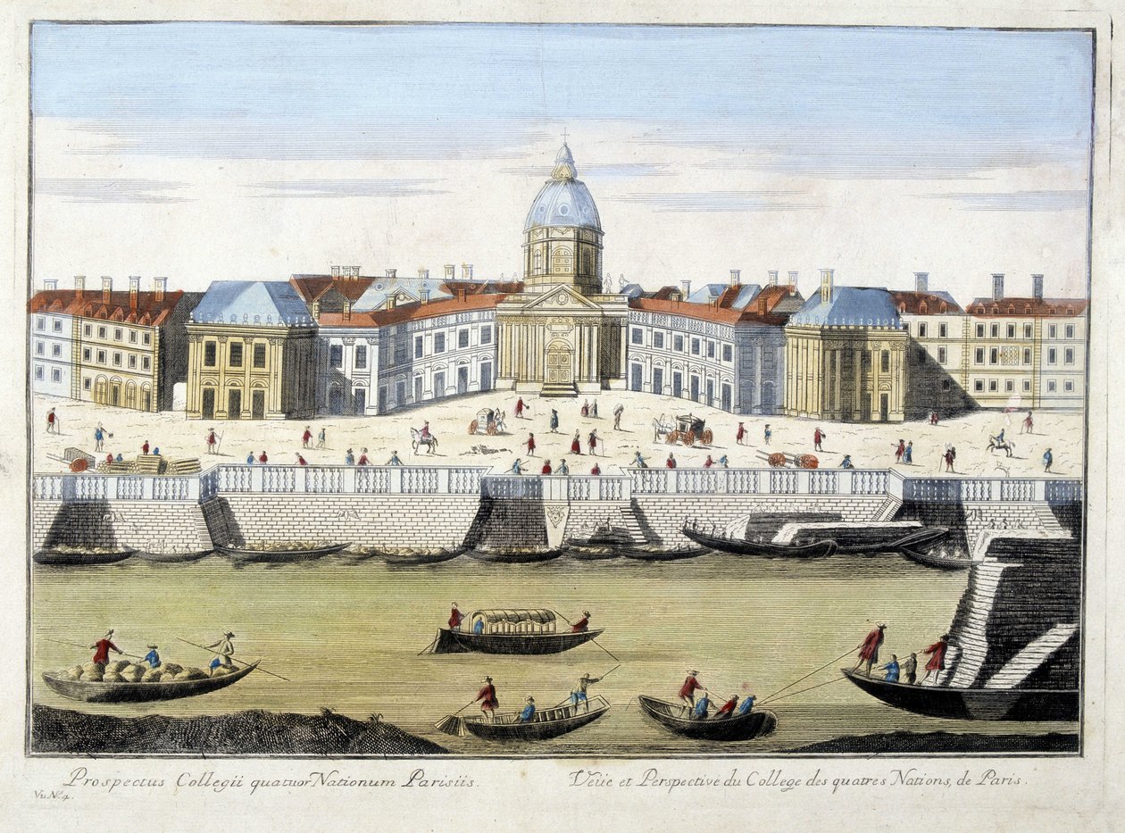 Vysoká škola čtyř národů - rytina od Unknown artist