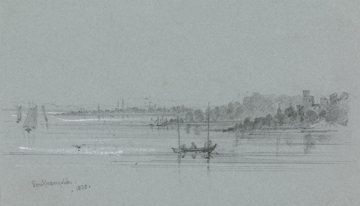 Přístav v Southamptonu od Unknown artist