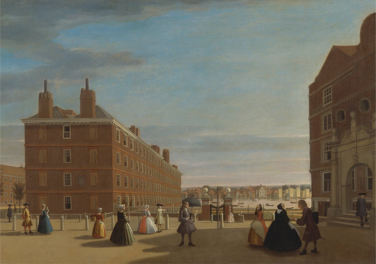 The Paper Buildings, Inner Temple, London od Unknown artist