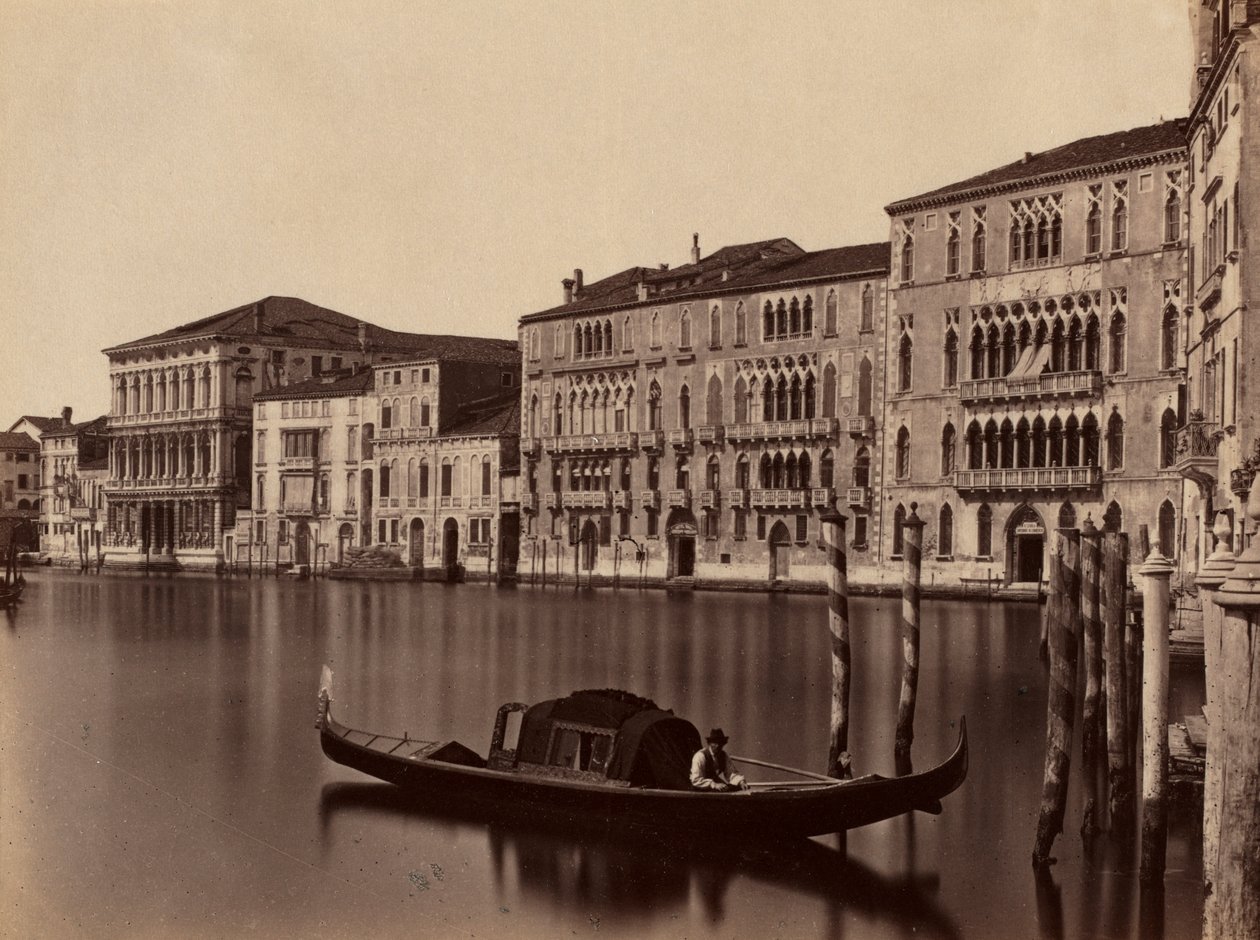 Bez názvu (Benátská gondola) od Unknown artist