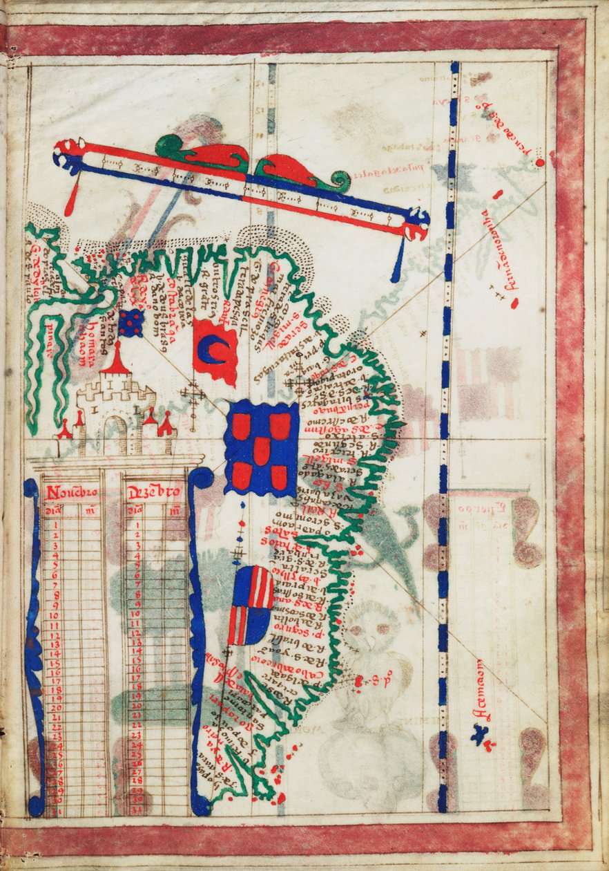 cca 1550-60 (tuš na pergamenu) od Unknown artist