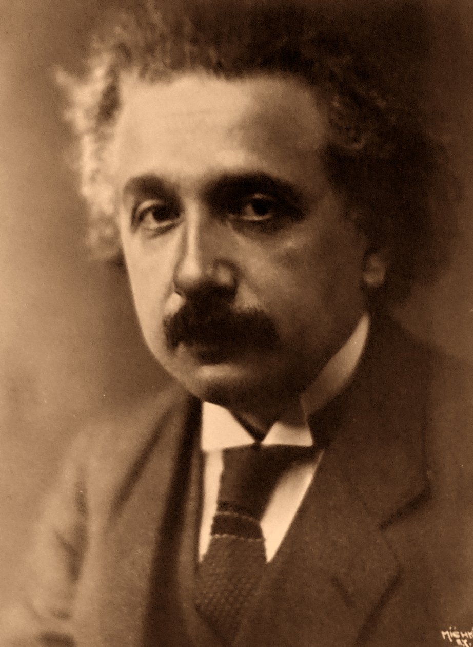 Albert Einstein od Unknown photographer