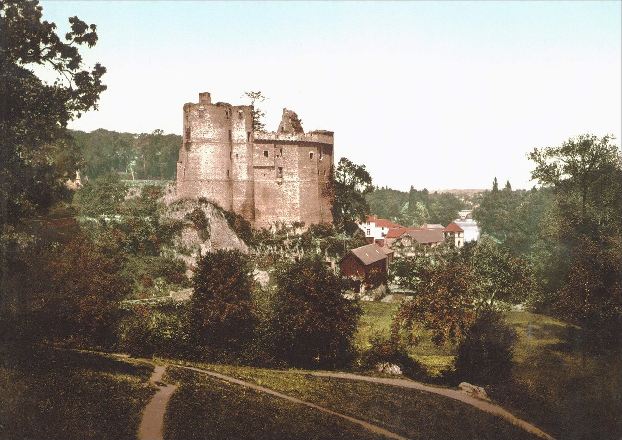 Clisson: Zámek - V. 1900 od Unknown photographer