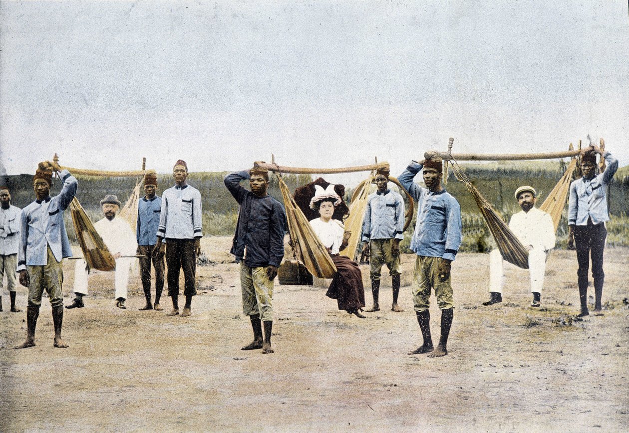 Hamaquaria v Dahomey (Benin), konec 19. století od Unknown photographer