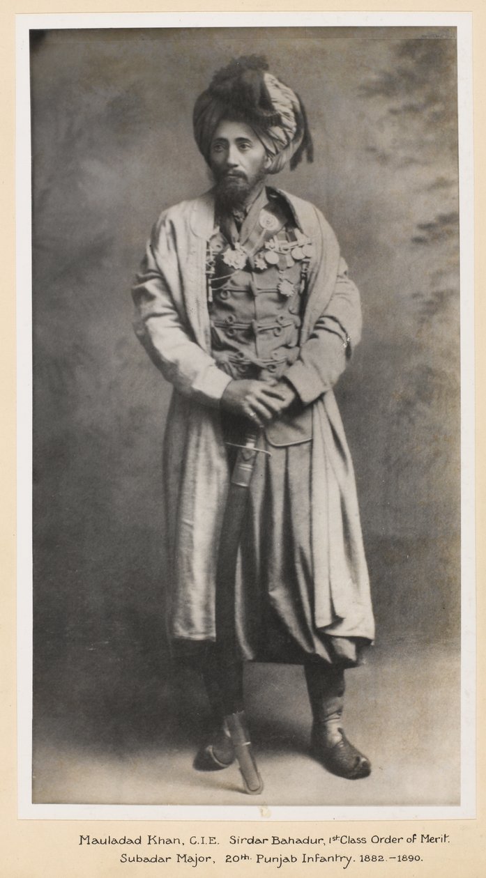 Mauladad Khan Sirdar Bahadur od Unknown photographer