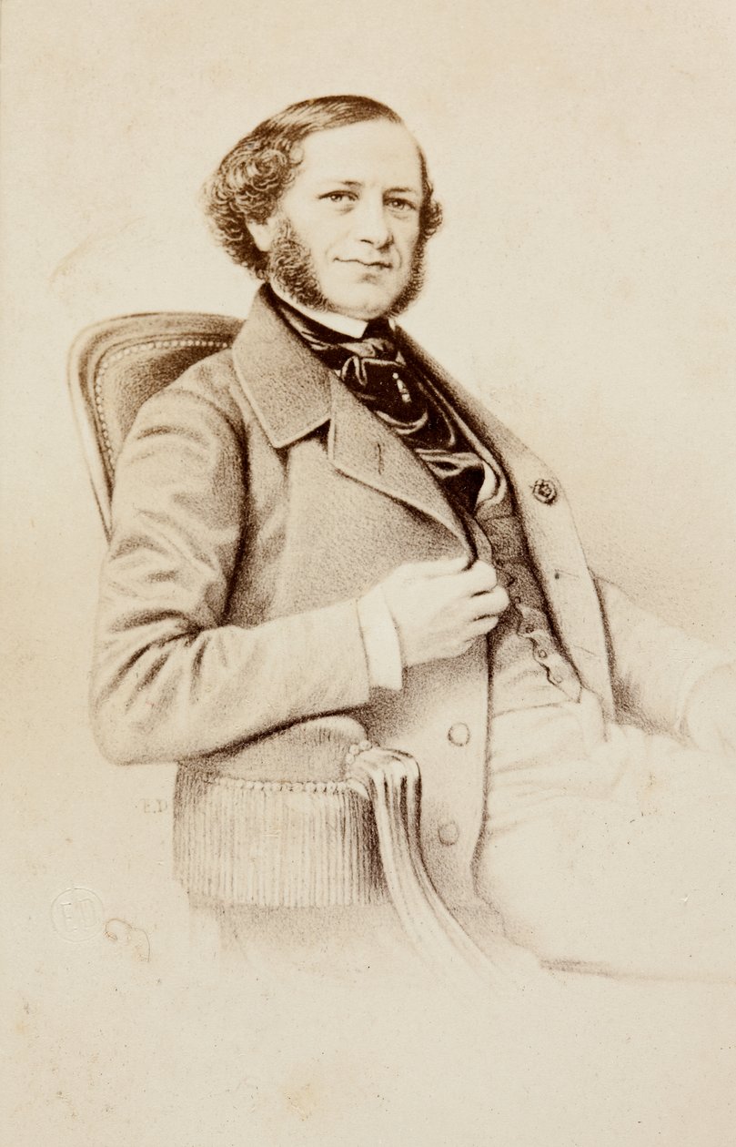 Portrét Henriho Herze od Unknown photographer