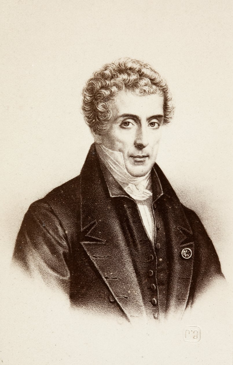 Luigi Cherubinin muotokuva od Unknown photographer