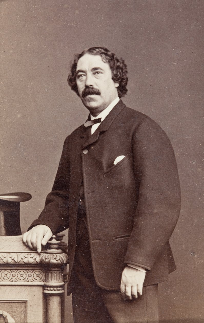 Portrét Sims Reeves od Unknown photographer