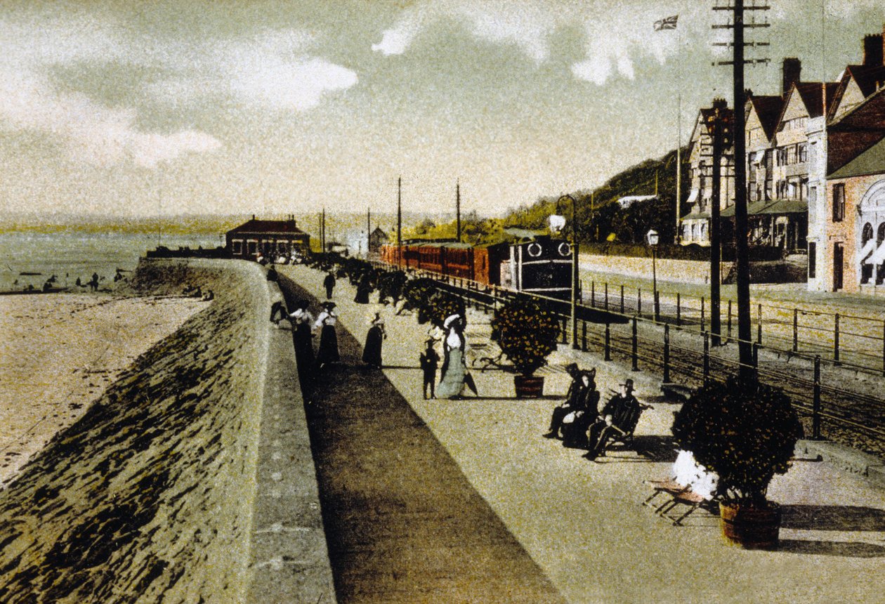 Mořská zeď, Jersey od Unknown photographer
