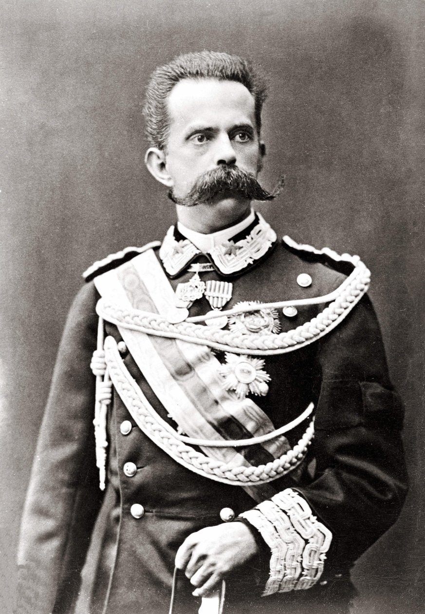 Umberto 1. král Itálie (Humbert I od Unknown photographer