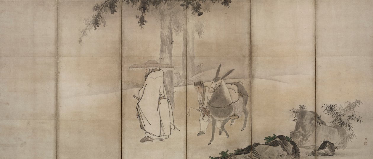 Sushi job, air rly 1600s. od Unkoku Tōgan