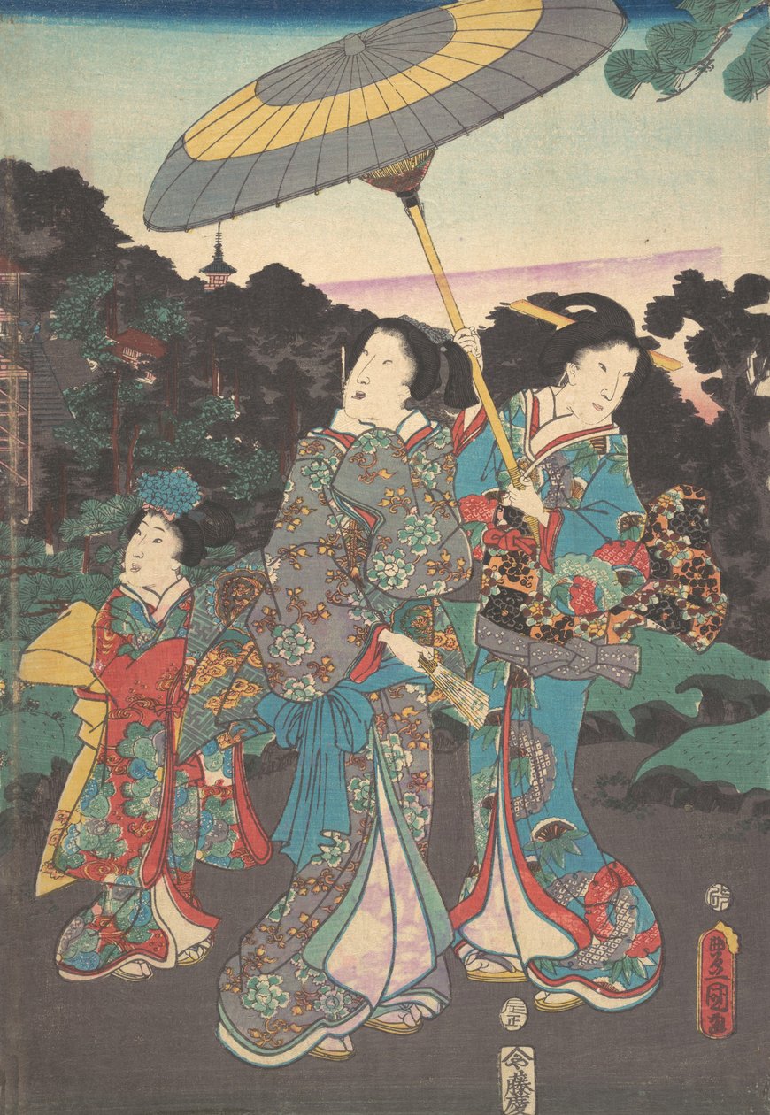 Tisk. od Utagawa Kunisada