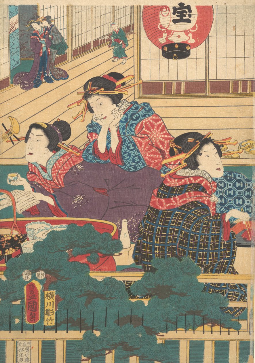 Tisk. od Utagawa Kunisada