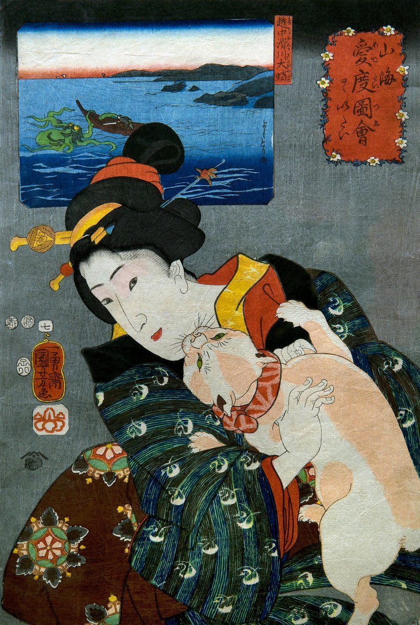 Ne od Utagawa Kuniyoshi