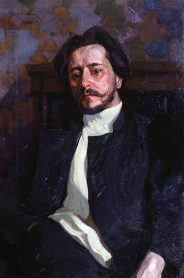 Portrét Leonida Andrejeva (1871-1919) 1903 od V.I. Rossinsky