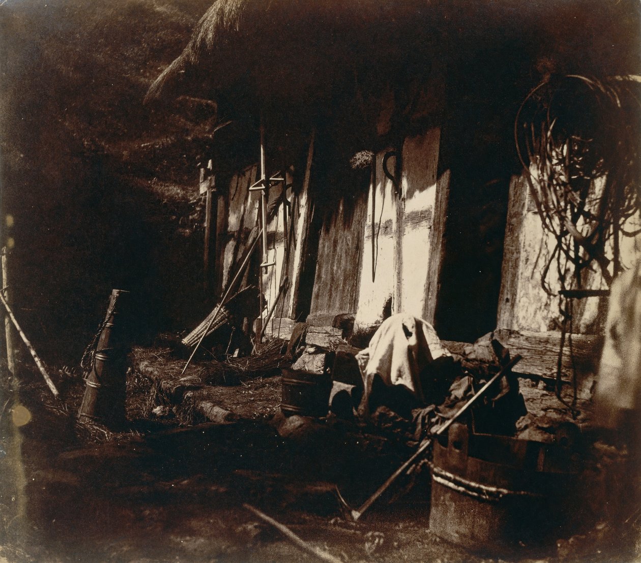 [Scéna selského dvora], 1850-54. od V. Dijon