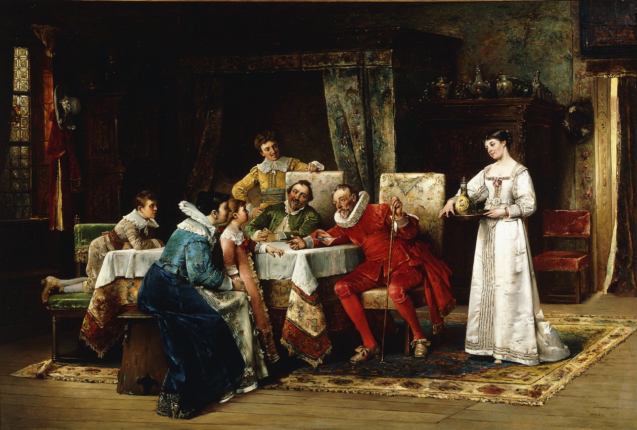 Hostující strýc, od Vaclav Brozik
