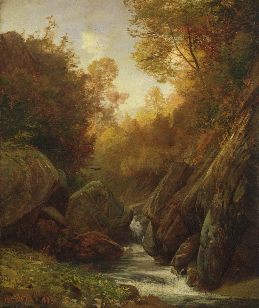 Woodland Spring, 1873 od Valentin Ruths