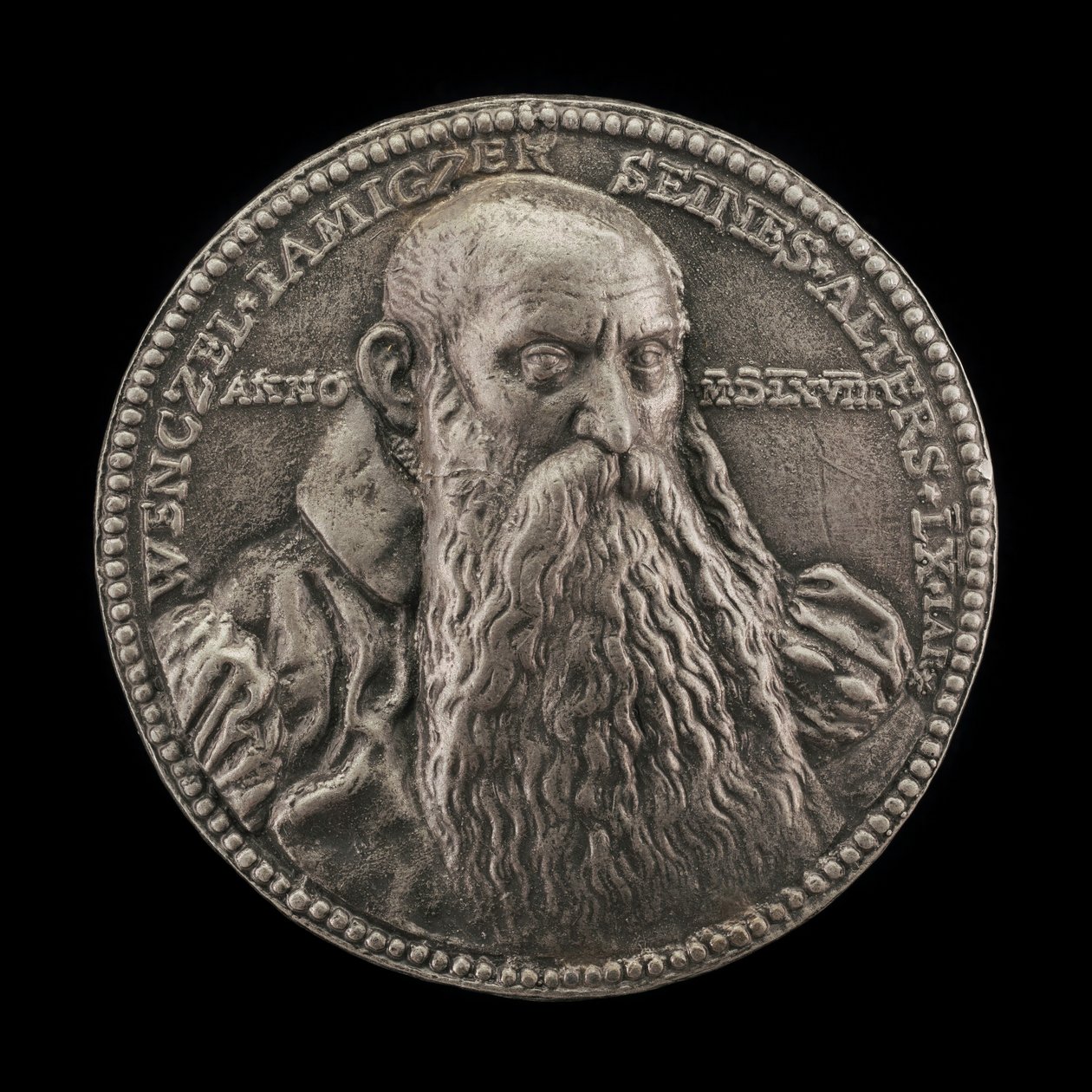 Wenzel Jamnitzer, 1508-1585, zlatník, 1568. od Valentin Maler