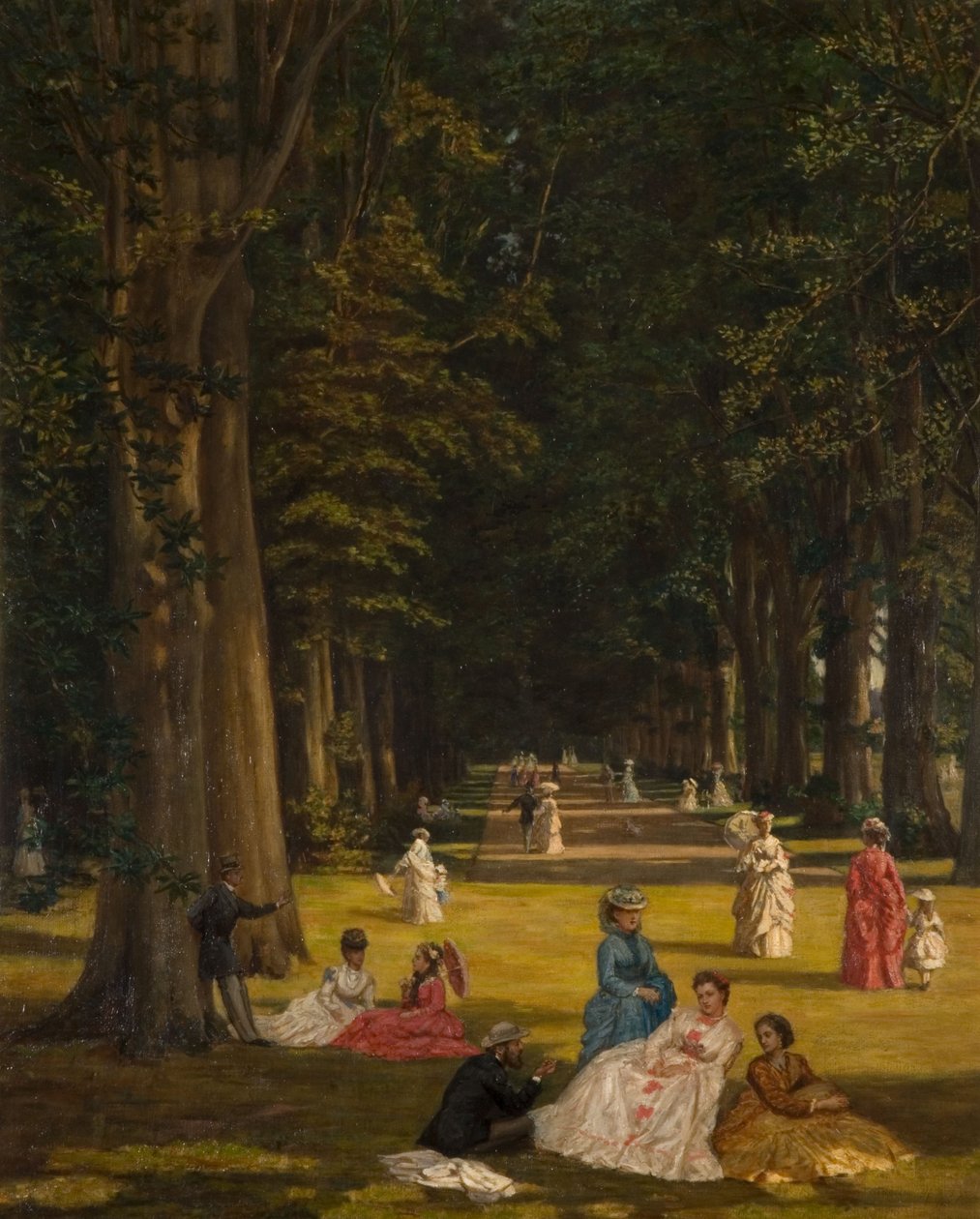 Avenue, Wildernesse, Kent od Valentine Cameron Prinsep