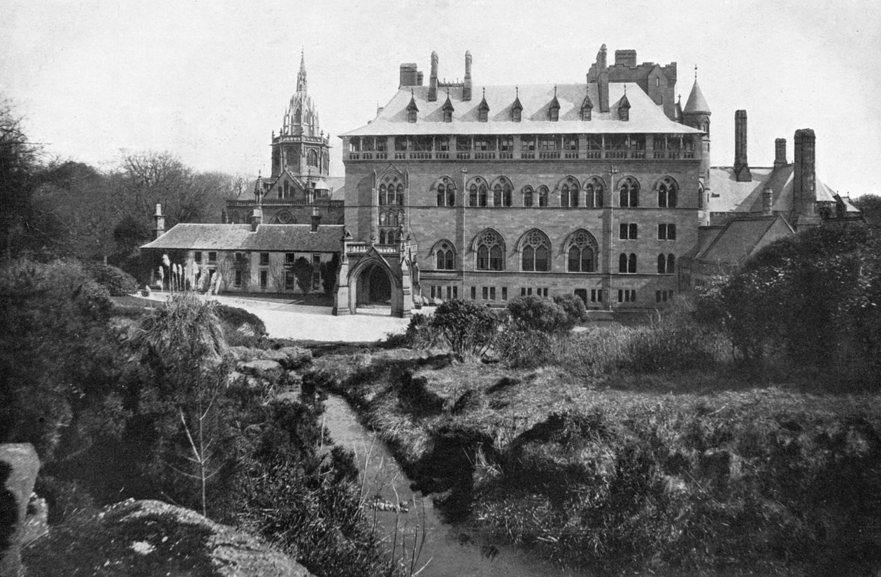 Mount Stuart House, Bute, Skotsko, 1924-1926 od Valentine and Sons Ltd