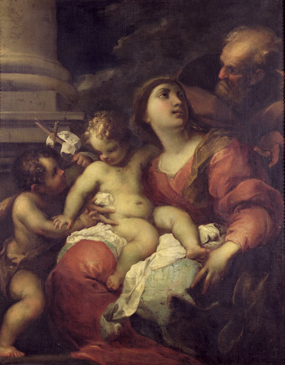 Svatá rodina od Valerio Castello