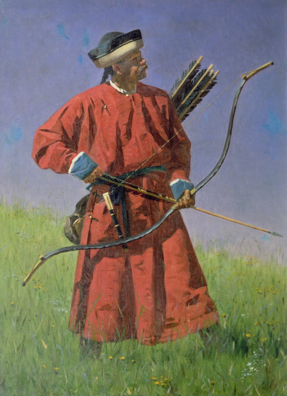 Bocharský voják (Sarbaz), 1873 od Vasili Vasilievich Vereshchagin