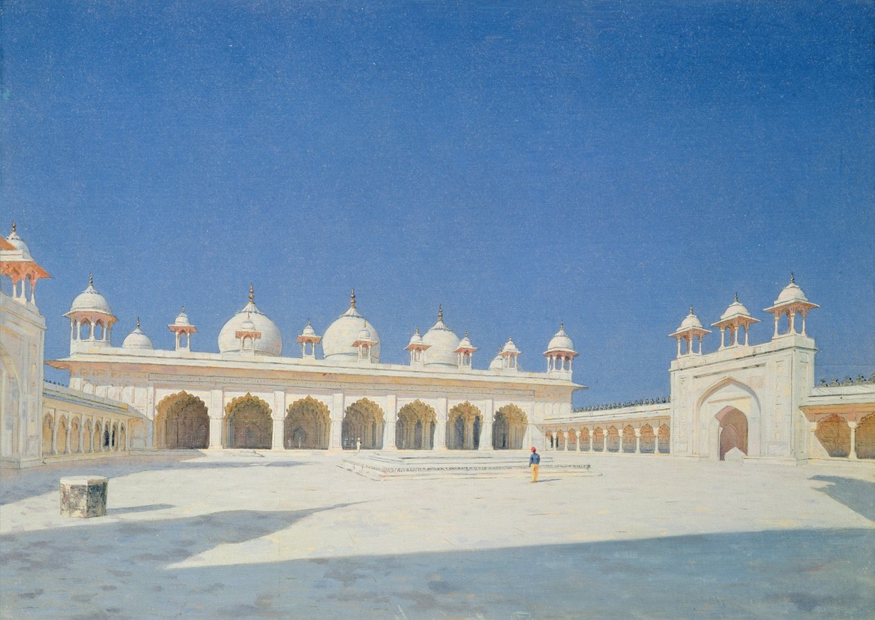 Moti Masjid, Agra, 1874-76 od Vasili Vasilievich Vereshchagin