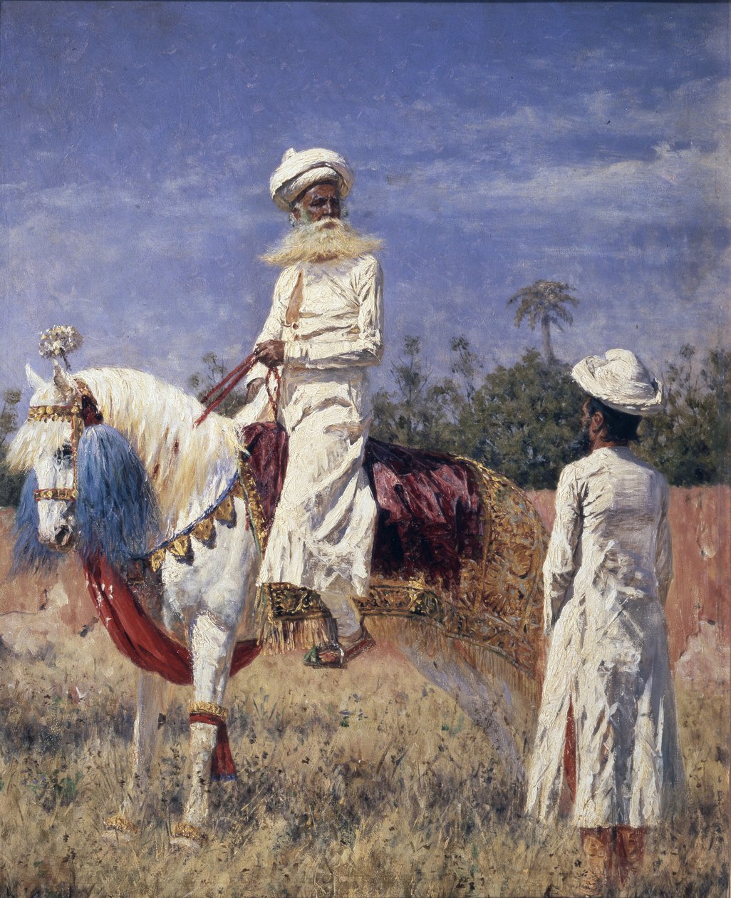 Jezdec v Jaipur, 1881 od Vasili Vasilievich Vereshchagin