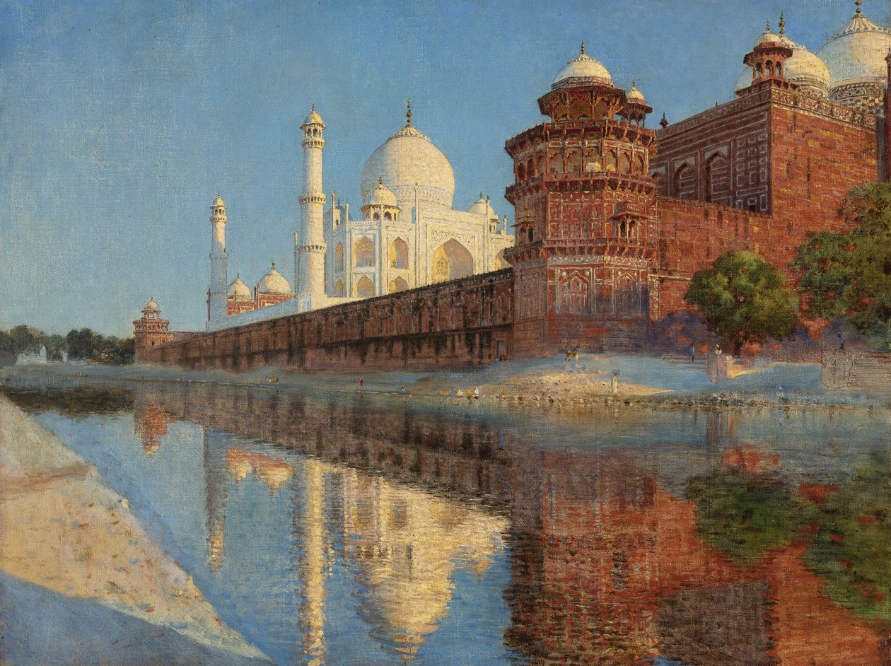 Taj Mahal. Večer od Vasili Vasilievich Vereshchagin