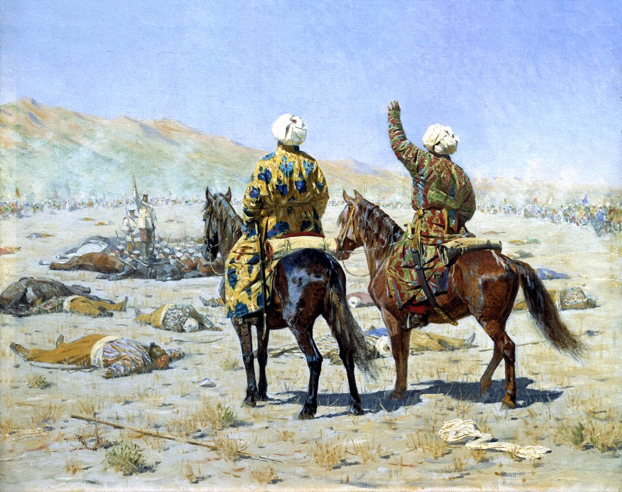 Vyjednavači míru, 1873. od Vasili Vasilyevich Vereshchagin