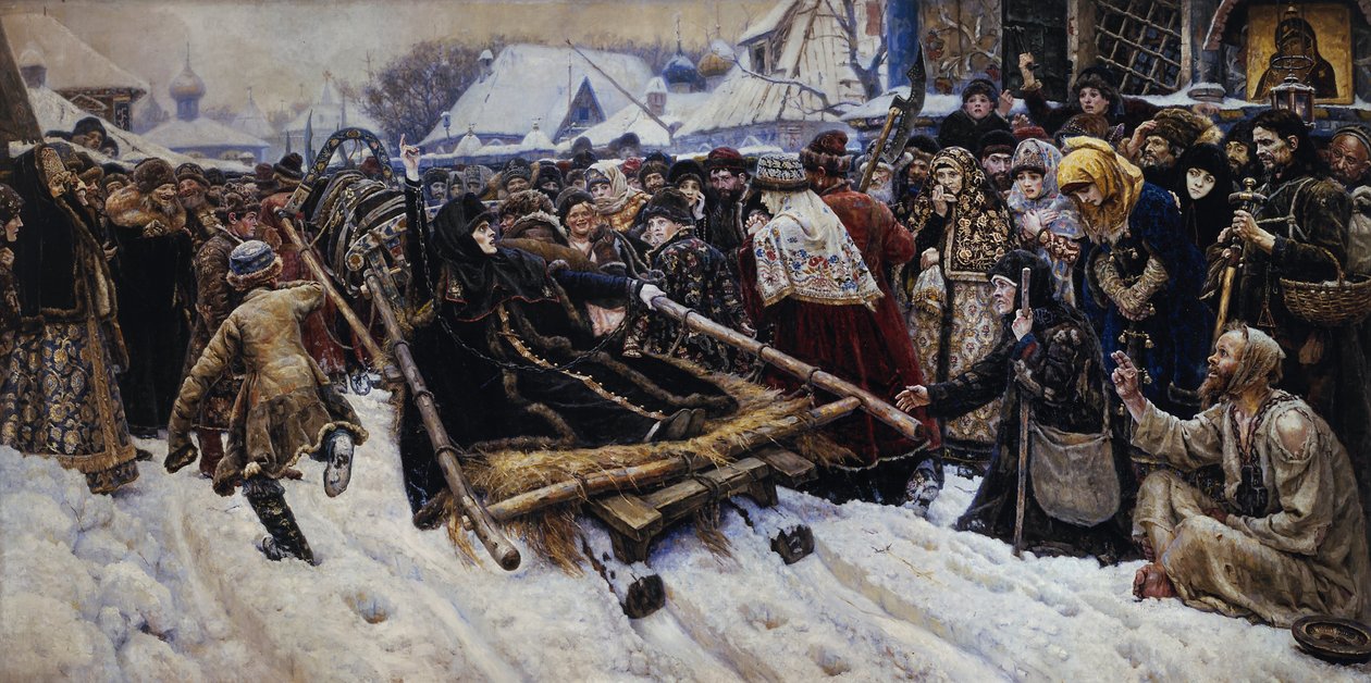 Boyarina Morozova od Vasilij Ivanovic Surikov