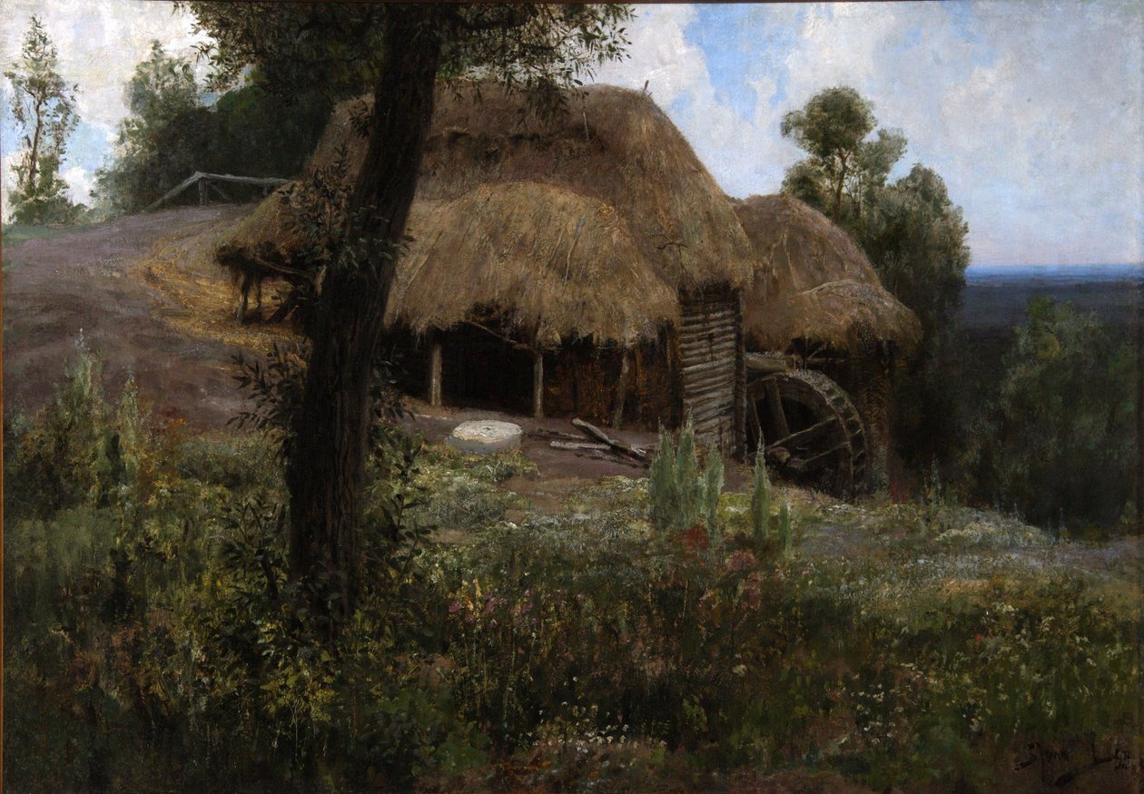 Starý mlýn, 1893 od Vasilij Dmitrievich Polenov
