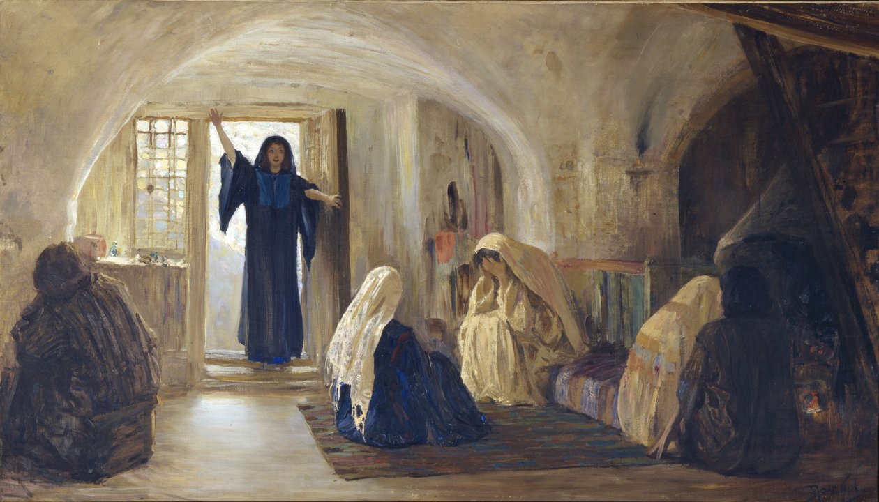 Uváděna v slzavé radosti, 1899-1905 od Vasilij Dmitrievich Polenov