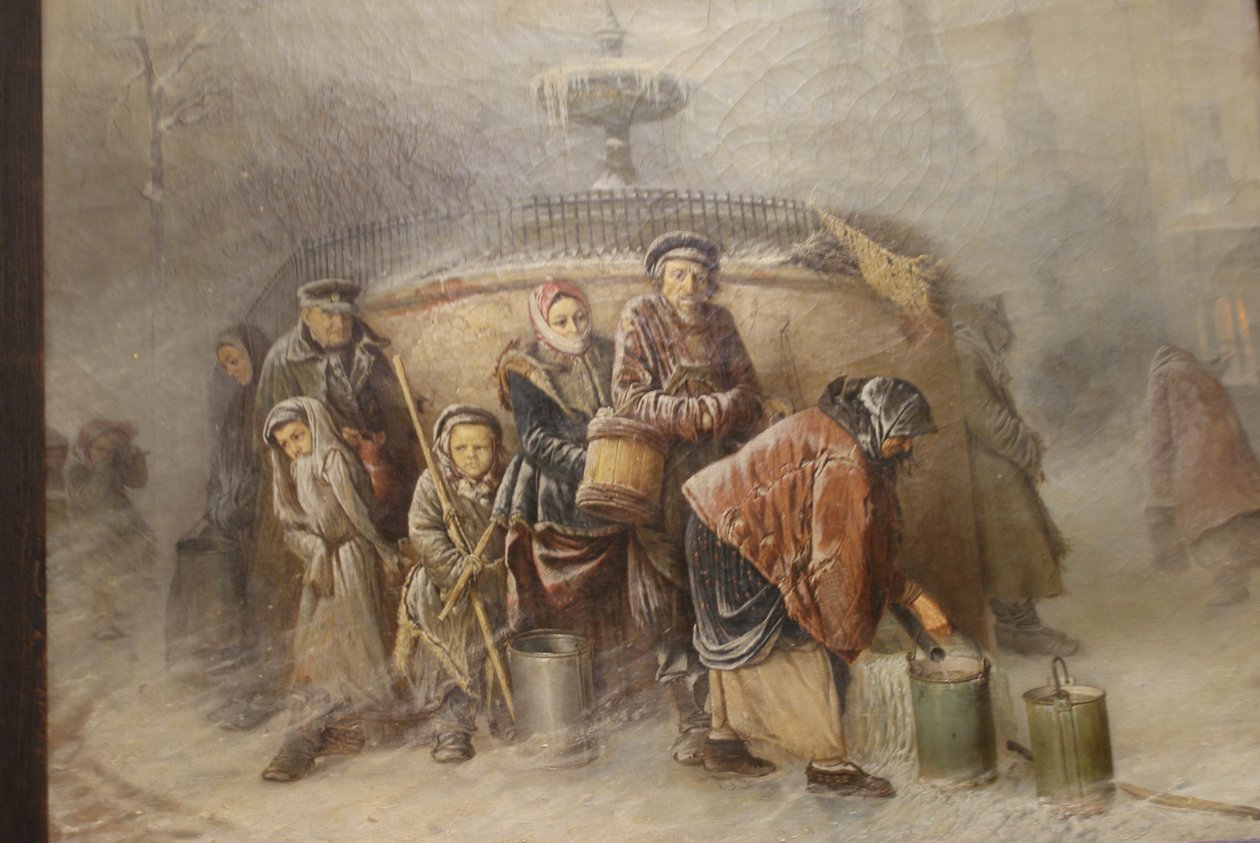 V. Perov. Ocherednaya g bassejna od Vasili Grigorevich Perov
