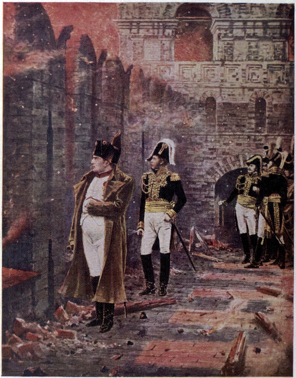 ! Kreml hoří! od Vasili Vasilievich Vereshchagin