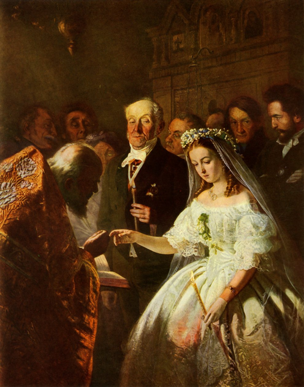 Nerovné manželství, 1862, 1965. od Vasily Pukirev