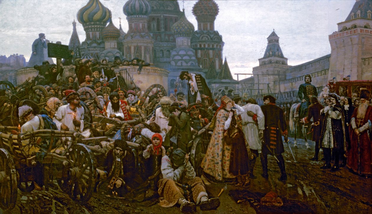 Ráno po Streltsyho popravě od Vasily Surikov